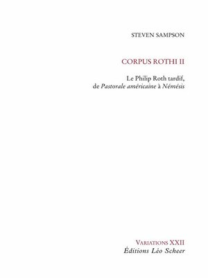 cover image of Corpus Rothi 2
